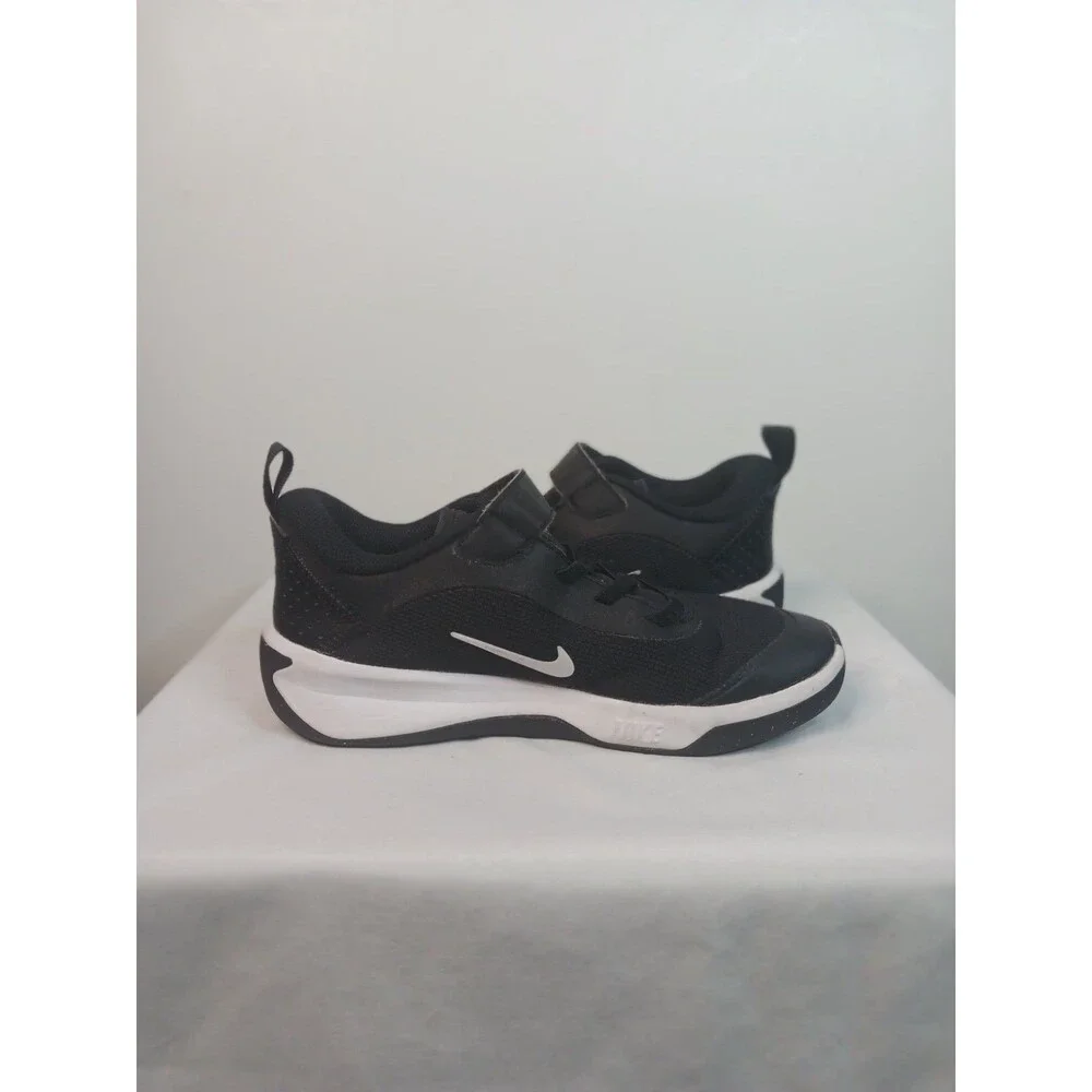 Nike Shoes Unisex Kids Size 1.5Y Black White Mesh Low Top Sneakers DM9026-002